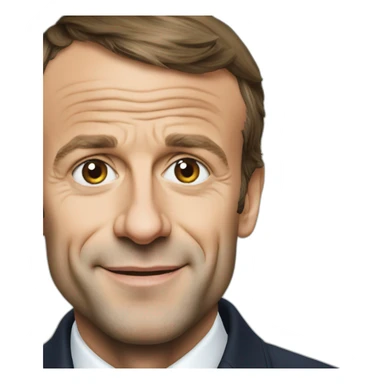 Emmanuel Macron en voleur sticker