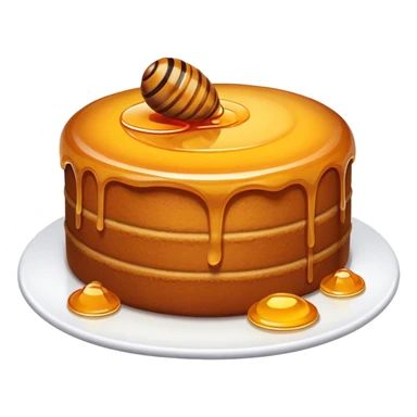 Honey cake sticker