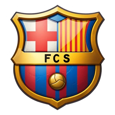 Barcelona clud Escudo sticker