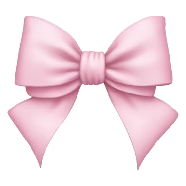 Lite pink bow sticker