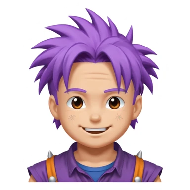 Trunks from DBZ nodding sticker