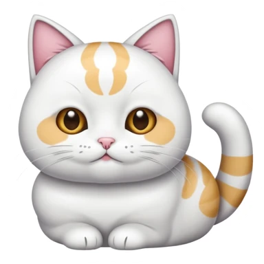 Een japanse cat die boos is sticker