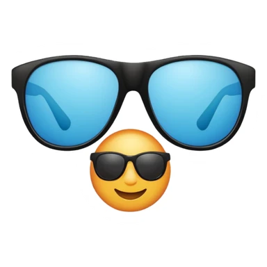 Sunglasses with the number 67 on them sticker