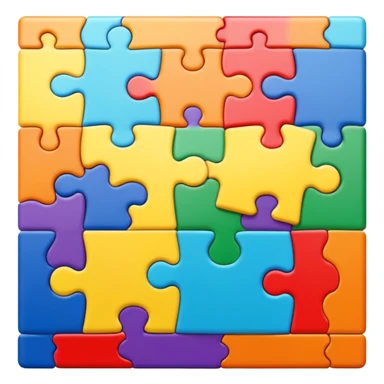 finished puzzle sticker