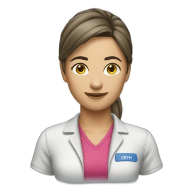 decathlon-employee-female sticker