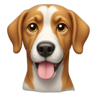 Dog qui fait caca sticker