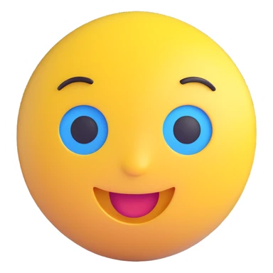 A bold yellow emoji face with the text “L 5” clearly written on it in black letters, centered sticker