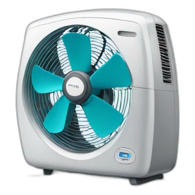 Ventilateur sticker