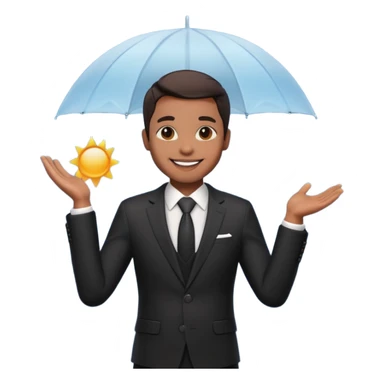 weather-presenter sticker