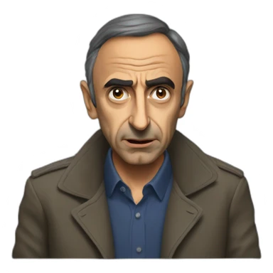 Angry Eric zemmour sticker