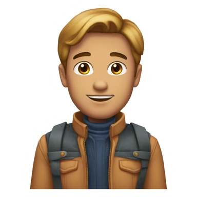 Beau garçon  sticker