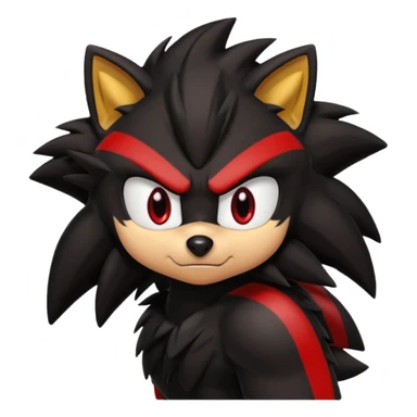 Sonic 3 deki Shadow sticker