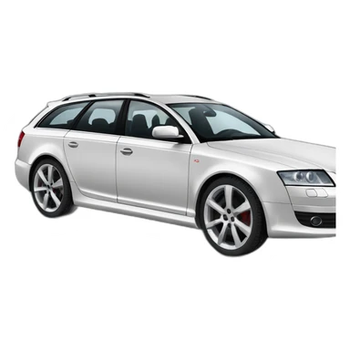 Audi a6c6 avant black sticker