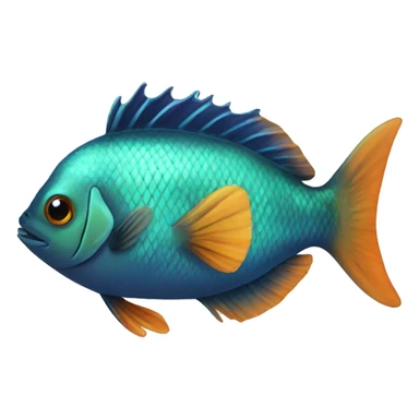 Alloco poisson  sticker
