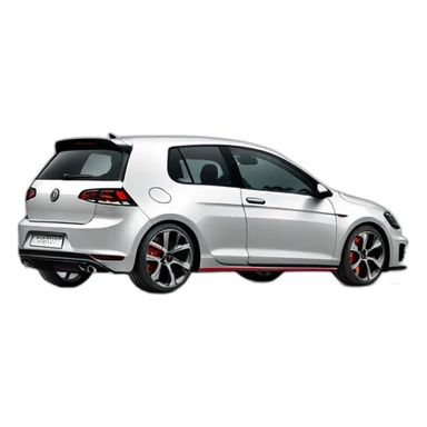 Golf 7 GTI performance  sticker