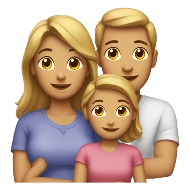 family of four sticker