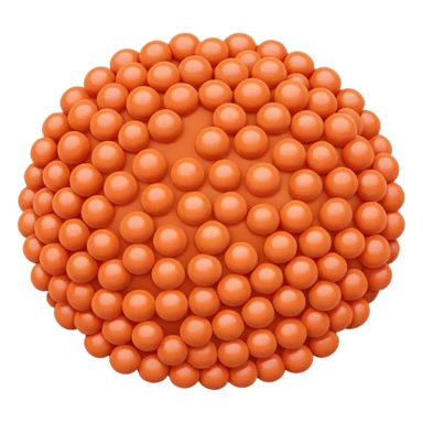 coral lentil sticker