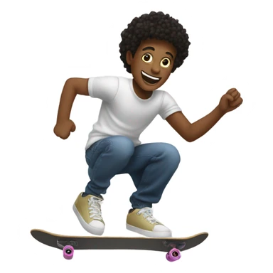 Me doing a kickflip sticker