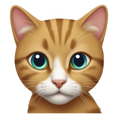 bıyıklı kedi sticker