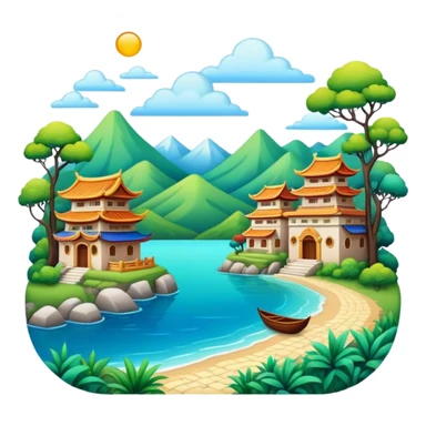 aesthetic-scenery-Decoration sticker