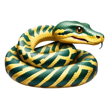 cinematic-noble-anaconda-portrait-emoji,-poised-and-imposing,-with-a-massive,-sinuous-build-draped-in-intricately-patterned-scales-and-piercing,-focused-eyes,-simplified-yet-sharp-and-sophisticated-features,-highly-detailed sticker