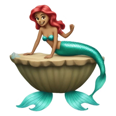 Ariel the mermaid sticker