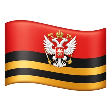 Russian empire flag sticker