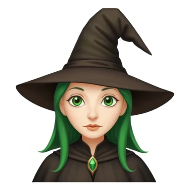 witch with big nose memoji  sticker