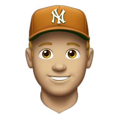 mickey mantle sticker