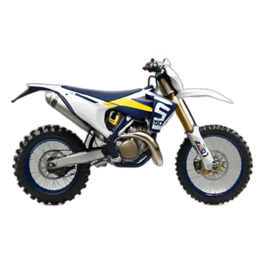 Husqvarna Motocross bike sticker