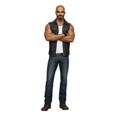 Shemar moore debout sway sticker