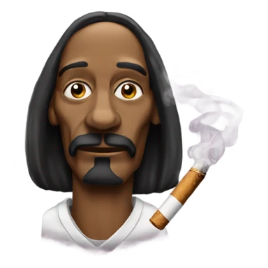 Snoop dog smoking  sticker