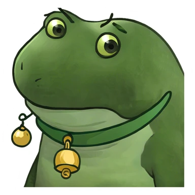 bufo with cats sticker