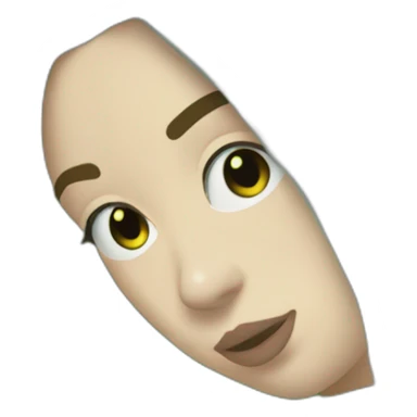 Billie eilish Green haïr sticker