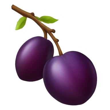plum clipart sticker