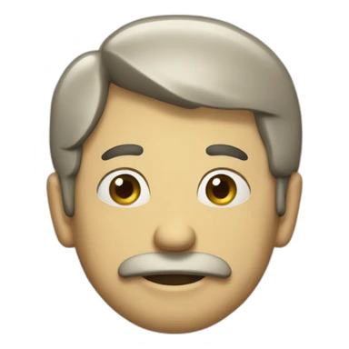 Monsieur qui mange sticker