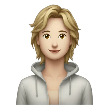 Cœur avec un a sticker