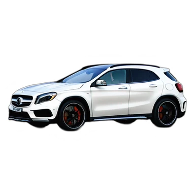 Mercedes gla 45 amg sticker