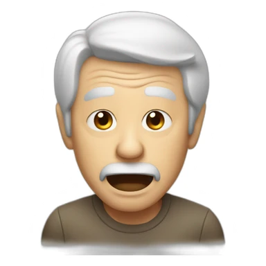 old man yells at segment sticker