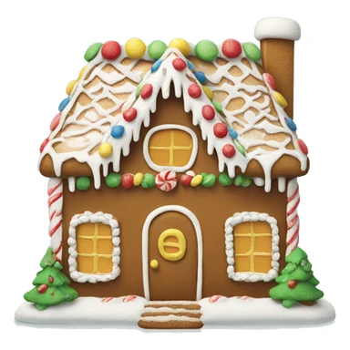 gingerbread house sticker