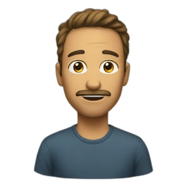 se questionando sticker