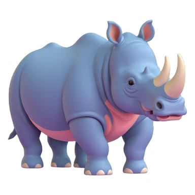 Rhinoceros sticker