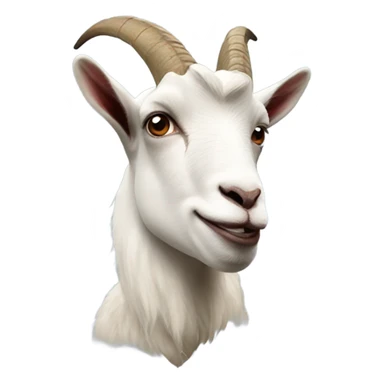 Kanye West as a goat sticker