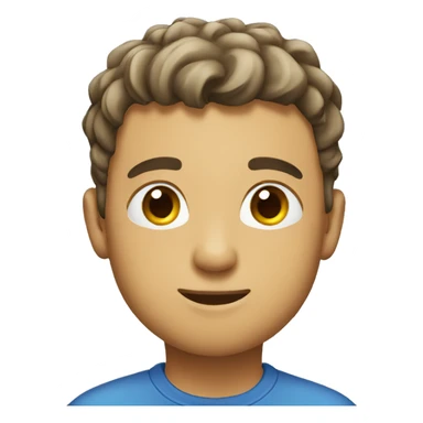 Hard working boy sticker