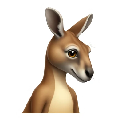 A kangaroo  sticker
