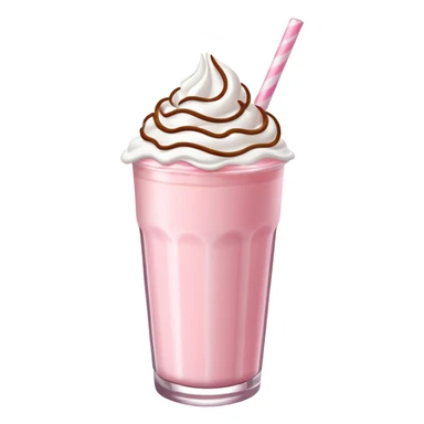 Strawberry milkshake  sticker
