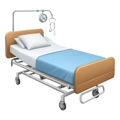 hospital bed sticker