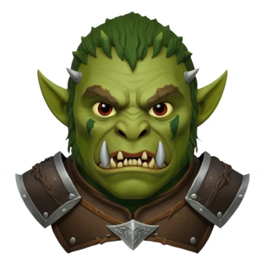 Orc from Lord of the Rings sticker