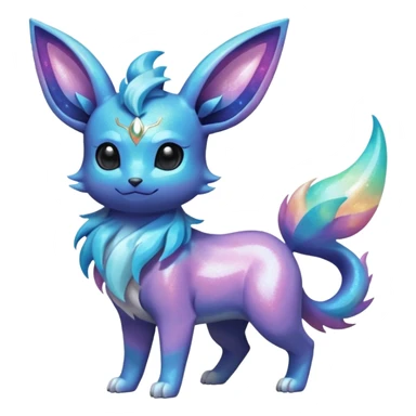 Nebuleon-Eeveelution-Fakémon-Pokémon (full body) sticker