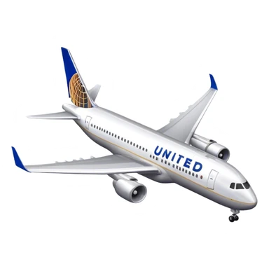 United Airlines Airplane sticker